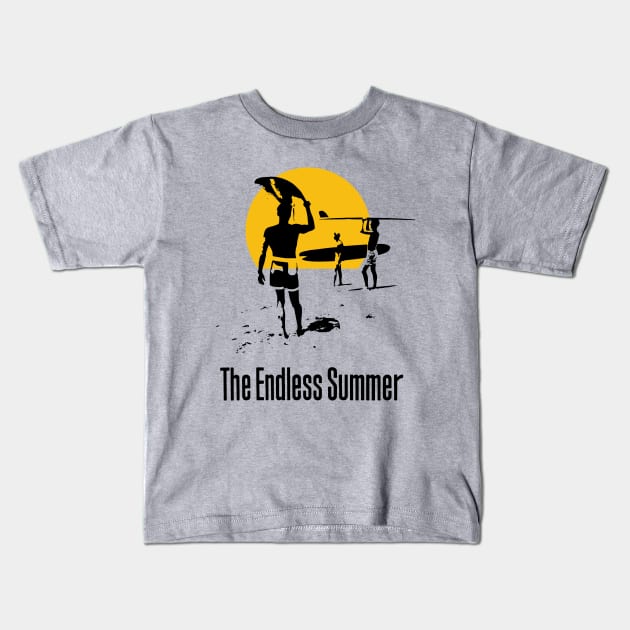 Endless Summer Kids T-Shirt by jonathonjohn